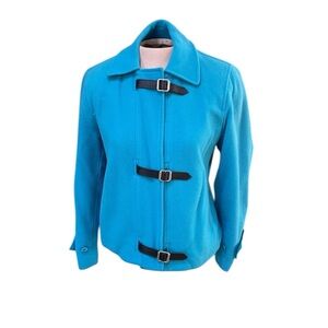 Women's Harve Bernard Vintage Toggle Wool Short Jacket